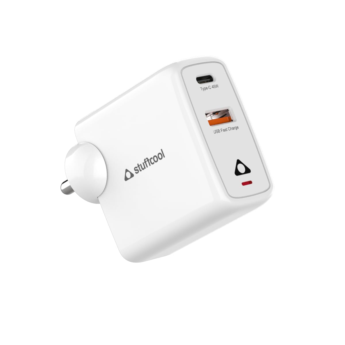 Stuffcool Neo 45 Pro Dual Port 45W PD PPS Type C Port with Super Fast Charging 2.0 for samsungs, Charges iPhones Pixels 50% in 30 mins, Charges Nothing Phones, MacBook Air with Type A 18W QC3 Output (B0DB1TGB5F) Amazon Price History, Amazon Price Tracker