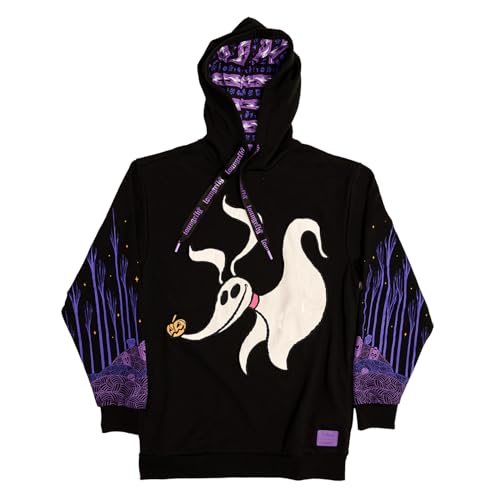 Loungefly Nightmare Before Christmas Zero Hearts Hoodie 3X