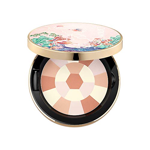 CATKIN Face Pressed Powder Foundation Compact Matte Conceal Color Correcting Pores Lightness Silky Smooth Creamy Texture (C01 Natural)