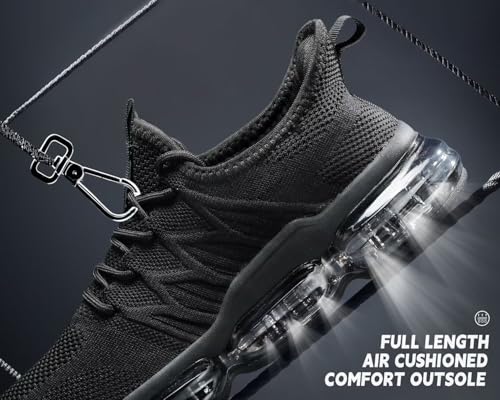 Image of Men's Air Running Shoes Non Slip Workout Casual Sport Shoes for Men Basketball Sneakers Fashion Tennis Sport Fitness Cross Trainers