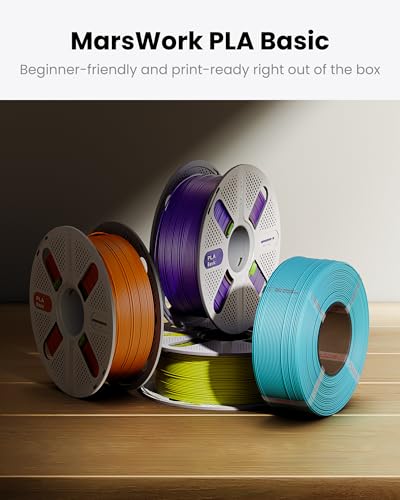 Image of PLA Basic, Pre-Dried Refill Filament 1kg (2.2lbs) for Reusable Spools, 1.75mm Spool-Less 3D Printing Filament, Compatible with Bambu Lab 3D Printers - Cobalt Blue