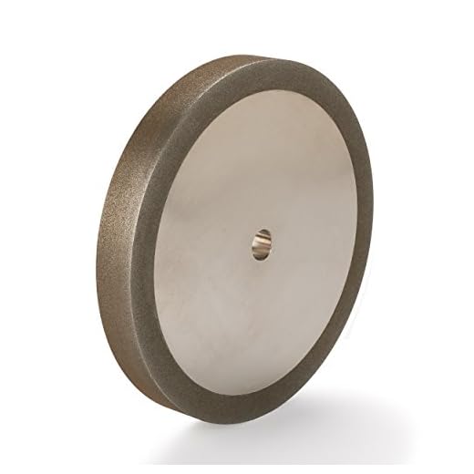 WoodRiver 180-Grit CBN Grinding Wheel, 8"x 1" for Grinders with a 5/8" Arbor