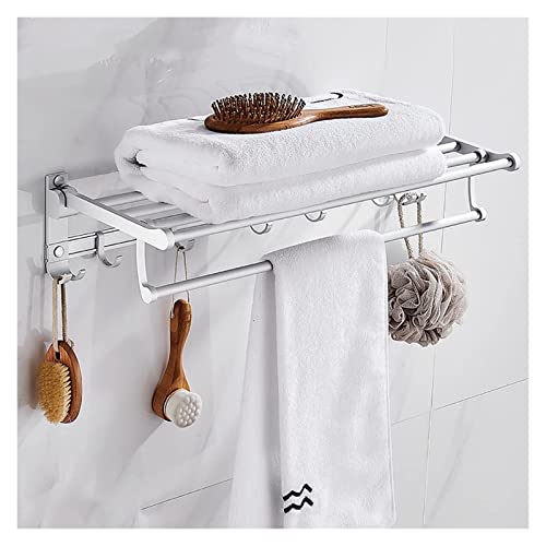 Porte-serviettes mural compact pour éliminer le désordre dans la douche
