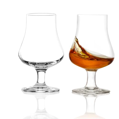 Stolzle Tasting and Nosing Scotch Glass Short Stem 6.75oz Pack of 2