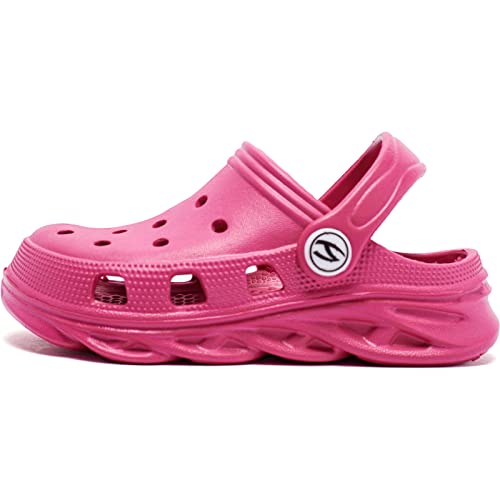 Image of HOBIBEAR Boys and Girls Classic Graphic Garden Clogs Slip on Water Shoes(Toddler /Little Kids /Big Kids)