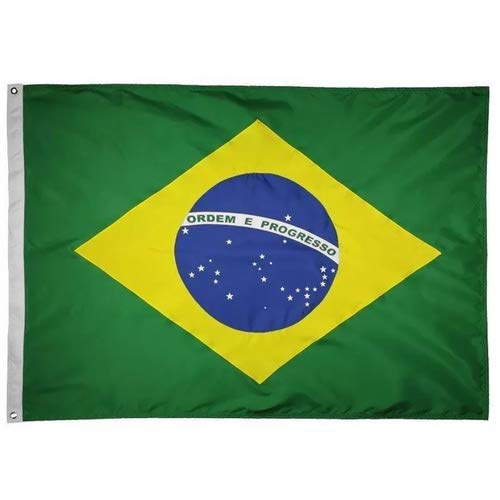 Bandeira do Brasil 3 Panos - 1,35 m x 1,98 m