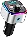 Produktbild Bovon Bluetooth FM Transmitter [mit 6 Farbiges Umgebungslicht] Bluetooth Adapter Auto Radio Transmitter, Freisprecheinrichtung Auto Ladegerät mit QC3.0-Port, Unterstützt TF Karte & USB-Stick