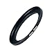43mm to 52mm Step-up Adapter Rings Filter Adapter Black Metal Step Down Filter Ring Adapter Compatible with All Brand UV CPL ND Camera Lens Filter Stepping Rings (43mm-52mm)