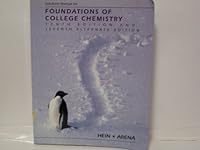 Solutions Manual for Foundations of College Chemistry: 10th Edition : 7th Alternate Edition 0534360610 Book Cover