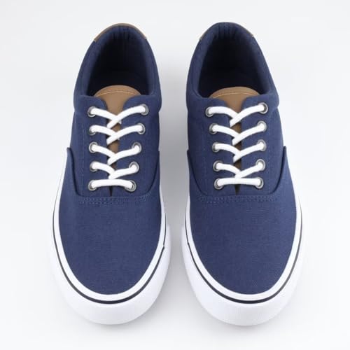 ANTLULU Mens Canvas Shoes Low Top Fashion Sneakers Lace Up Casual Shoes3