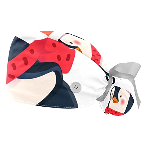 Casquettes de travail respirantes JDEZ avec bandeau anti-transpiration pingouin