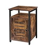 Leichte Montage: Dank der leicht zu verstehenden Anleitung, der nummerierten Einzelteile und des beiliegenden Schraubenziehers können Sie den Nachttisch schnell und leicht aufbauen