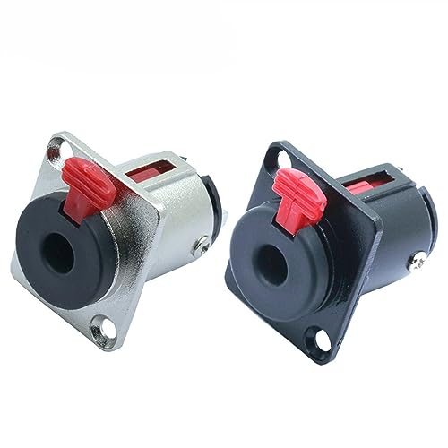 Conector hembra de 6,35mm TRS para eliminar ruidos en chasis de audio y cable de micrófono 2
