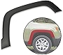 G-PLUS Fender Flare Compatible With 2015-2021 Jeep Renegade,Fender Trim Molding Moulding Black Wheel Cover Protector (Front Right)