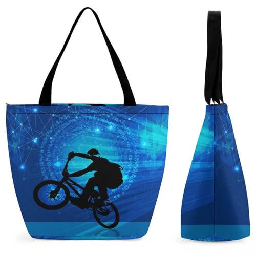 Sac à main Vélo Cool en toile robuste style décontracté