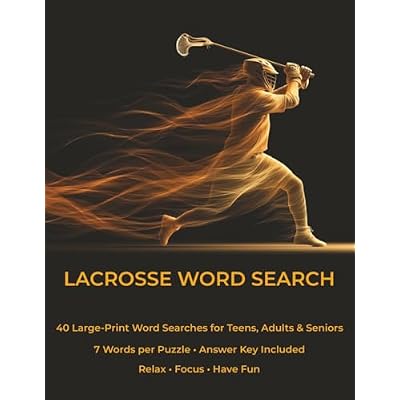 Lacrosse Word Search