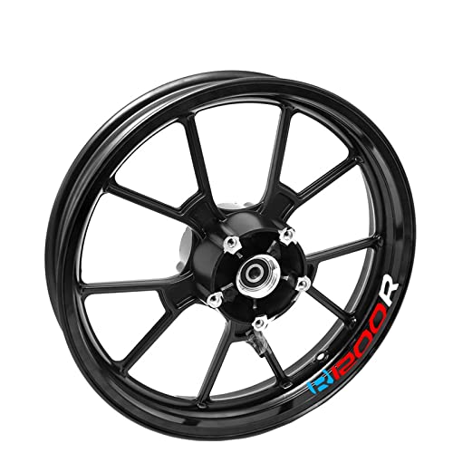 Logo R1200R autocollant de jante réfléchissant pour BMW moto améliorer la visibilité latérale