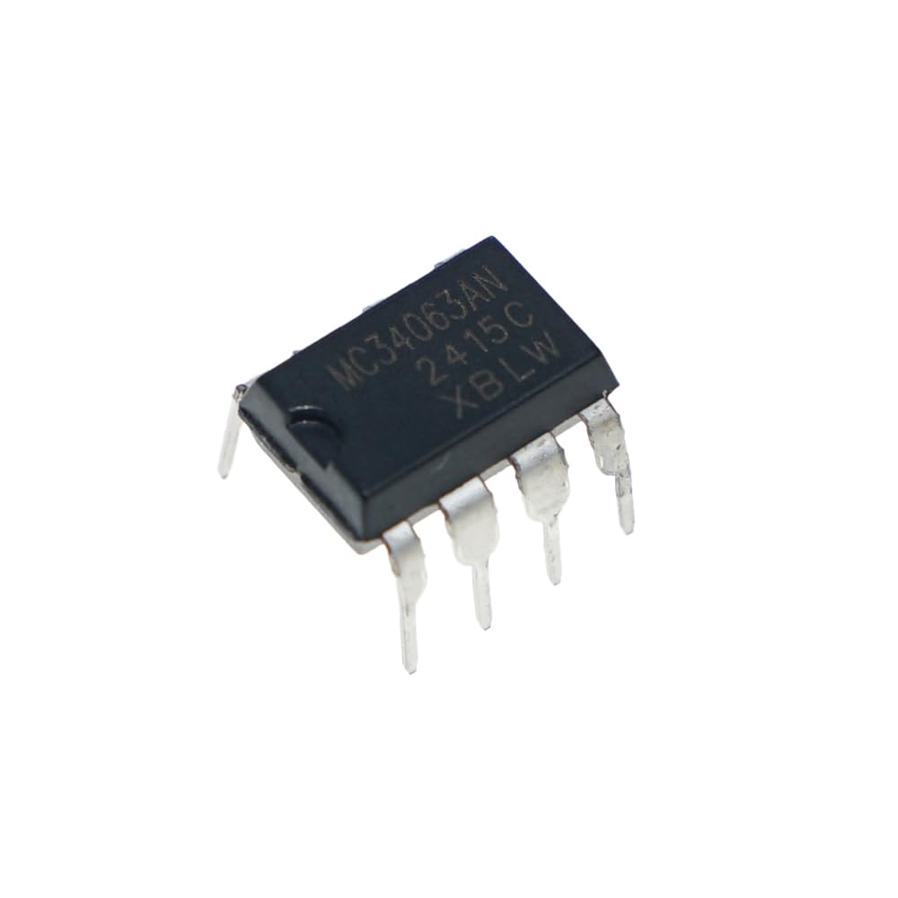 10PCS MC34063AN DIP-8 Regulator przełączający IC | 1,5A przetwornica DC-DC inwertująca z możliwością podwyższania i obniżania napięcia