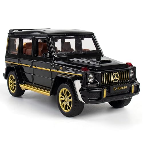 Image of Metal Pull Back Diecast Car 1:32 Mercedes Amg G63 G Klessa Pull Back Car Model With Sound Light Boys Gifts Toys For Kids?Pack Of 1?, Multicolor