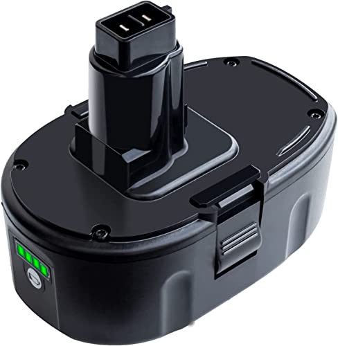 DTK 2Pack 7.0Ah Lithium-Ion Battery Replacement for Dewalt 18V XRP Ni-Cad DC9096 DC9098 DC9099 DE9039 DE9095 DE9096 DE9098 DW9095 DW9096 DW9098 DE9503 DC9182 18V XRP Batteries