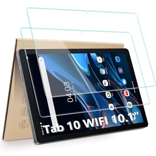 Hianjoo 2 Piezas Protector de Pantalla Compatible con Blackview Tab 10 WIFI 10.1', Premium Cristal Tablet Salvapantallas Vidrio Templado [9H Dureza Alta Claridad Sin Burbujas]