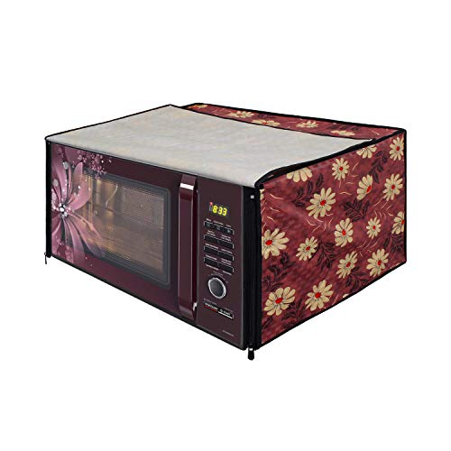 Lithara Printed Waterproof Microwave Oven Cover for IFB 23L Model : 23BC4 | Sams18 (Multicolor)