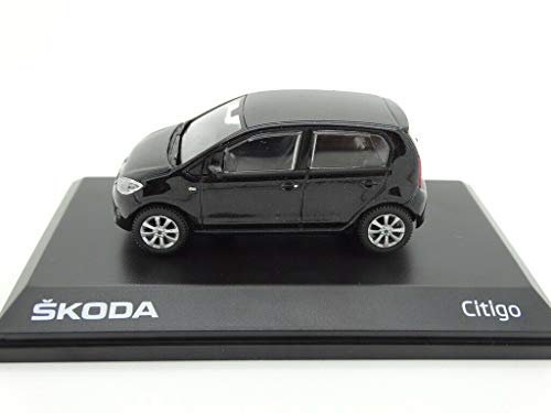Originale Skoda Citigo Modellino auto 1:43, nero