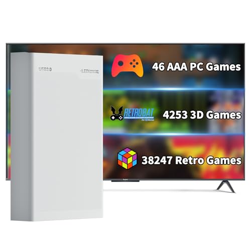 Yepyuth Retro Gaming Console Hdd With Built In 42,546 Games cover