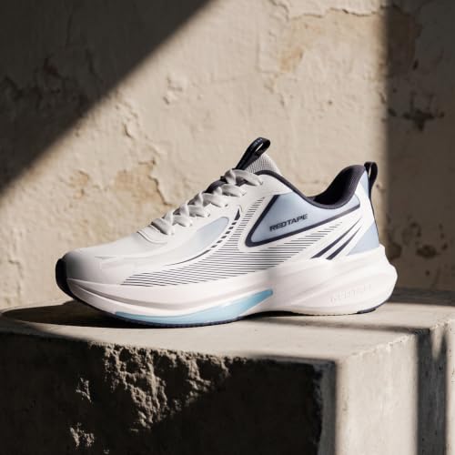 Image of Red Tape Sports Shoes for Men in White | Athleisure Shoes