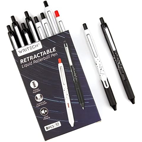 Writech Retractable Liquid Rollerball Pen thumbnail