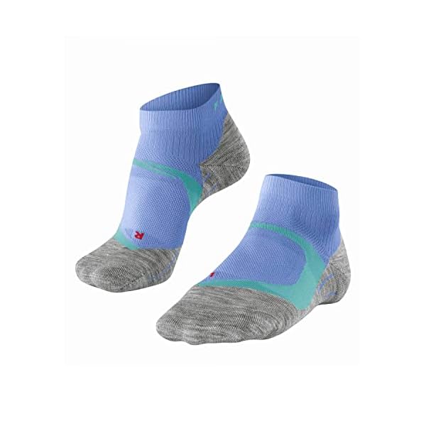 FALKE Damen RU4 Endurance Cool Short Laufsocken Funktionsgarn Schwarz Weiß weitere Farben mitteldicke verstärkte…