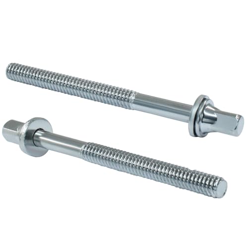 Piutouyar 12 Pcs Drum Tight Screw Tension Rods