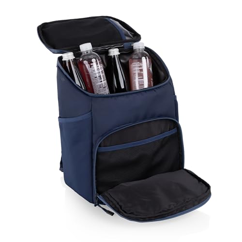 PICNIC TIME PTX 2.0 Tarana Backpack Cooler, Soft Cooler Backpack, Insulated Lunch Bag, Backpack Cooler made with Recycled Material, Upcycled Cooler Bag, (Blue) by PICNIC TIME - Image 6