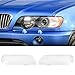 Headlight Lens Cover 2Pcs For BMW For X5 E53 2000 2001 2002 2003 Car Headlight Lens Cover Head Light Lamp Lampshade Glass Shell Headlamp Cover