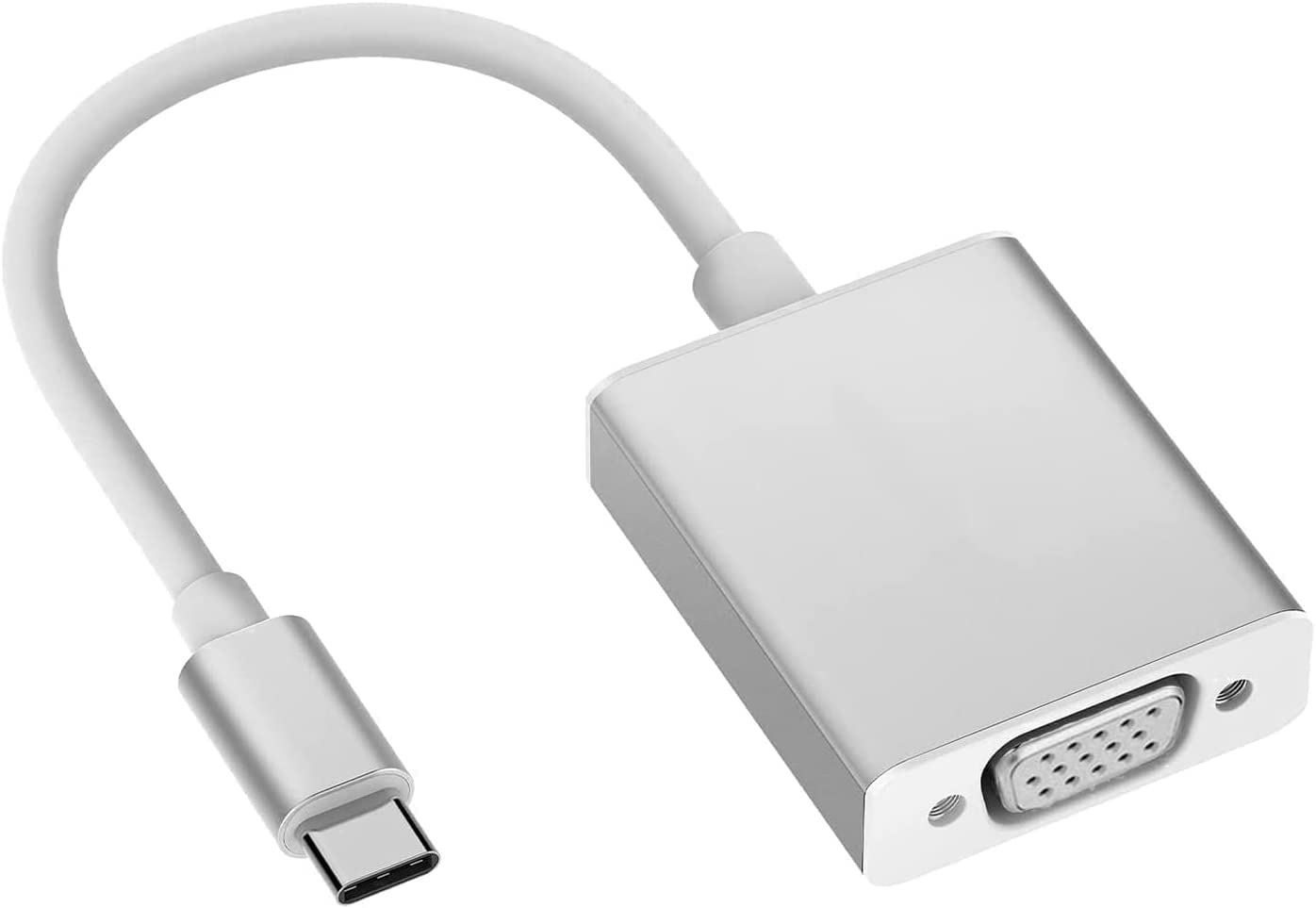 SaiRetail.Com USB C to VGA Cable Adapter, Type C to VGA 1080p Monitor Converter, Compatible with MacBook Pro/Mac Mini/, iPad Pro /Surface Book, Chromebook Pixel, Dell XPS 13, Galaxy S20/S10 (B09N7QMXQ1) Amazon Price History, Amazon Price Tracker