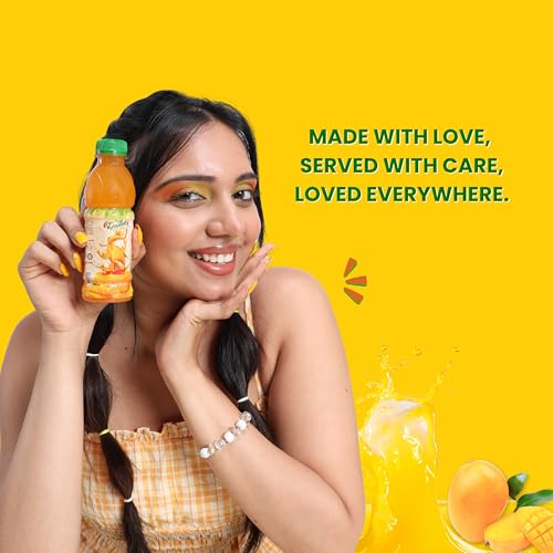 Image of Dailee Mango Drink 180 ML With Fruit Pulp and Enrich Alphonso (Pack of 30)