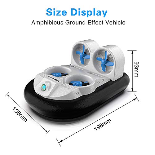 Goolsky Mirabroot GV160 RC Boot LED EPP High Speed Amphibischen Anti-Unfall Fahrzeug Hovercraft - 8