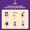Coffee Bean Direct Dark Brazilian Santos, Whole Bean Coffee, Arabica Coffee, Dark Roast, 5 Pound Bag (Pack of 1)
