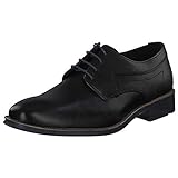 LLOYD GENF Herren Schnürhalbschuhe,Businessschuh,Derby,Halbschuh,Schnürschuh,Schnürer,Derby Schnürung,Anzugschuh,Office,Büro,Herren-Schuhe,Männer,SCHWARZ/BLUE(Schwarz)