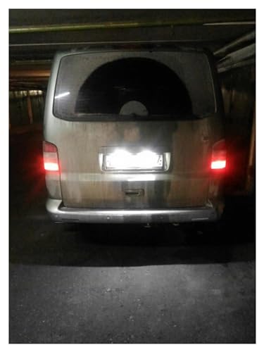 Luces matrícula LED blanca VW Transporter T4 Multivan Caravelle MK4 4