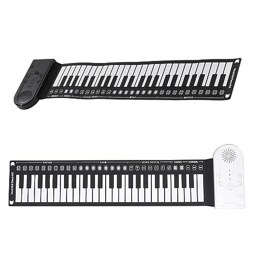 VOCUE – Clavier électronique portable à 49 touches pour piano électronique pliable, clavier en silicone souple, facile à transporter - Les Beatles, Paul McCartney, John Lennon, RIngo Starr, George Harrison VOCUE - Clavier électronique portable à 49 touches pour piano électronique pliable, clavier en silicone souple, facile à transporter – Image 4