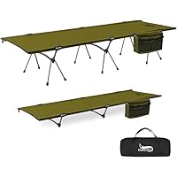 Amazon.co.jp: 【日本企業】コット キャンプ 2way 軽量 150KG高