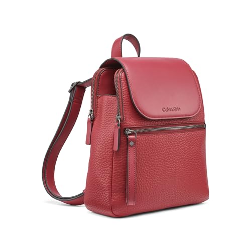 Image of Calvin Klein Elaine Bubble Lamb Novelty Key Item Flap Backpack