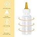 Pet Nursing Bottle, Pet Feeding Nipple, Milk Nursing Bottle Kits for Puppy & Kitten, with 1 * Pet Feeding Bottle, 3 * Animal Feeding Nipple, Fit for Cats, Dogs Kittens, Puppies, Rabbits, Squirrels