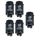 Wix Fuel Water Separator Filter Set 5 Pieces 33532-Set5