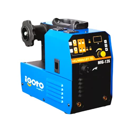 Soldadoras Y Accesorios, Tools Soldadora tipo inversora de microalambre MIG/MMA/LIFT TIG de 130 A Trabajando a 127 V- con un ciclo de eficiencia de 80% Util para soldaduras de hasta 3,2 mm