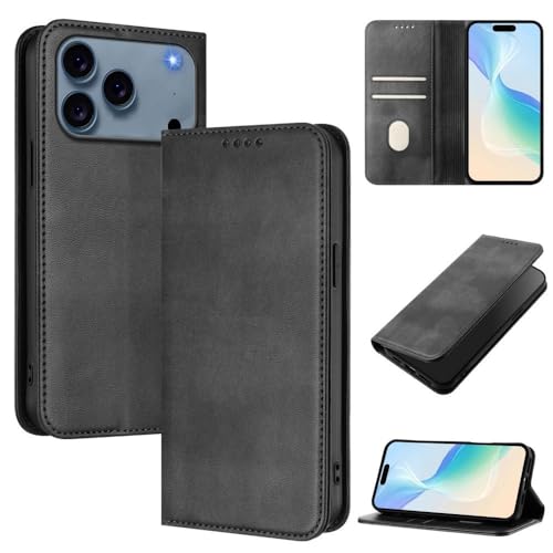 Étui pour iPhone 17 Pro Max protection anti-RFID et portefeuille magnétique
