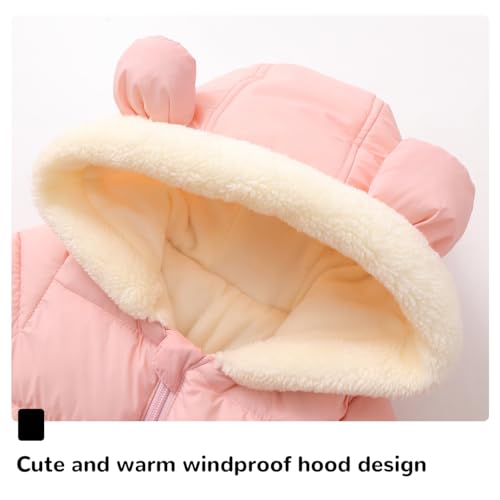 Newborn Baby Snowsuit Cute Boy Clothes Toddler Girl Snow Suits Jacket For Infant3