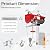 YATOINTO Electric Hoist,440 lbs Winch with Wired Remote Control,Electric Winch Single/Double Slings 39.4ft Lifting Height with Emergency Stop for Factories,Warehouses,Construction Site