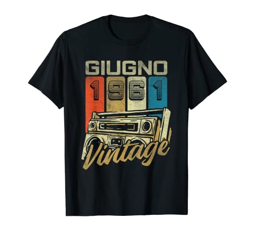 Vintage Giugno 1961 - 62 Compleanno Anni Uomo